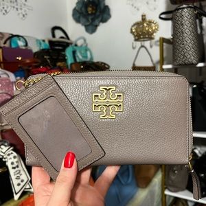 Tory Burch Britton Zip Continental Wallet